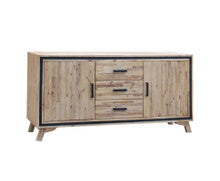 JAYCE 2 DOOR/ 3 DRAWER SIDEBOARD - AS PICTURED