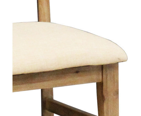 MACKENZIE FABRIC DINING CHAIR - AS PICTURED