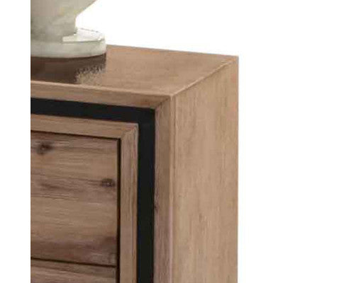 JAYCE 2 DRAWER BEDSIDE TABLE - AS PICTURED