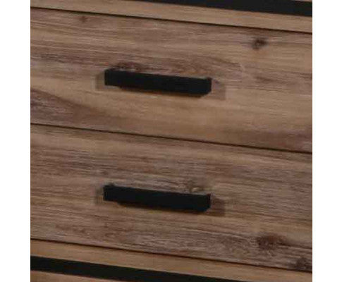 JAYCE 2 DRAWER BEDSIDE TABLE - AS PICTURED