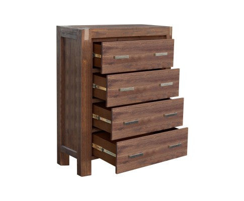 NOWRA ACACIA 4 TALLBOY - 1100(H) x 950(W) - CHOCOLATE