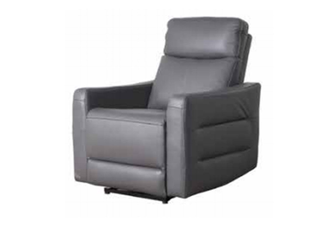 YUKON LEATHER RECLINER ONLY - ASSORTED COLOURS
