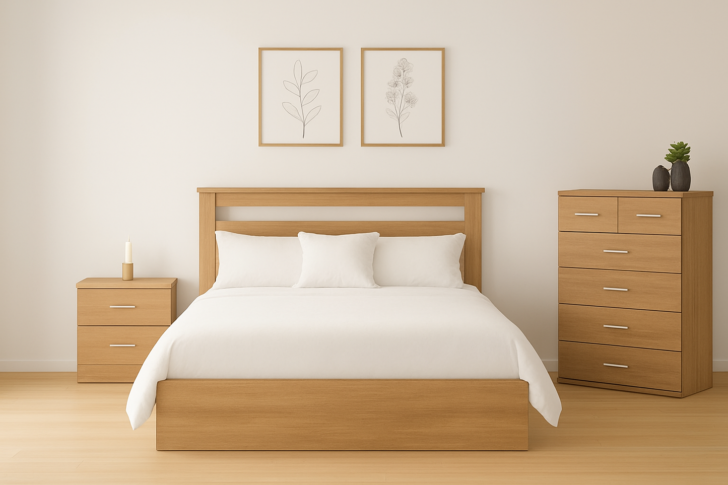 DOUBLE VICTORIAN (AUSSIE MADE) BED - ASSORTED COLOURS