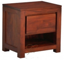 AMSTERDAM ONE DRAWER BEDSIDE (BS 001 TA) - ASSORTED COLOURS