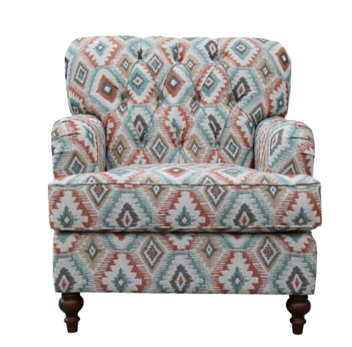 PARIS 3S + 1 +1 FABRIC LOUNGE SUITE - (MODEL - 6-12-15-18-9-4-1) AS PICTURED