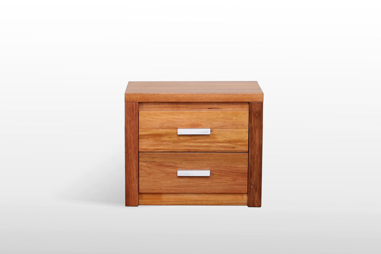 VODKA (217) QUEEN 3 PIECE BEDSIDE BEDROOM SUITE WITH UNDERBED STORAGE DRAWERS - NATURAL