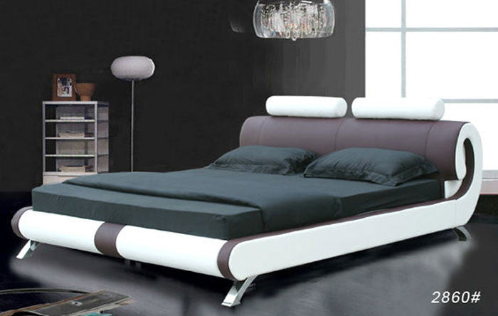KING (2860#) LEATHERETTE BED - ASSORTED COLOURS AVAILABLE