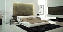 QUEEN CALABRIA LEATHERETTE BED (3038B) - ASSORTED COLOURS