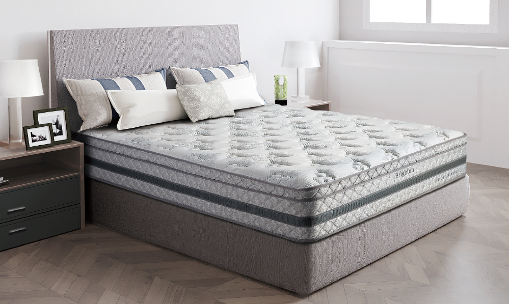 KING BRIGHTON ENSEMBLE (MATTRESS & BASE) - MEDIUM