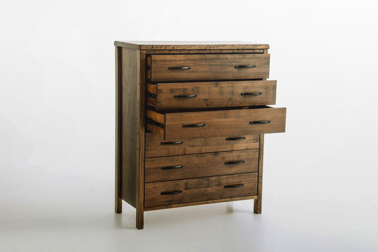 NEW YORK (289) TALLBOY - 1260(H) X 1010(W) -RUSTIC ASH