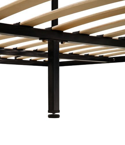 DOUBLE  ADEN  4 POSTER METAL BED ( 817853) -   BLACK