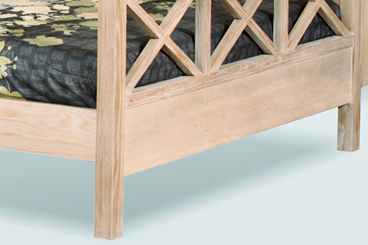 KING SINGLE SEASIDE (AUSSIE MADE) BED - ASSORTED COLOURS