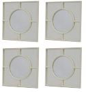 BAHAMAS MIRROR SET OF 4