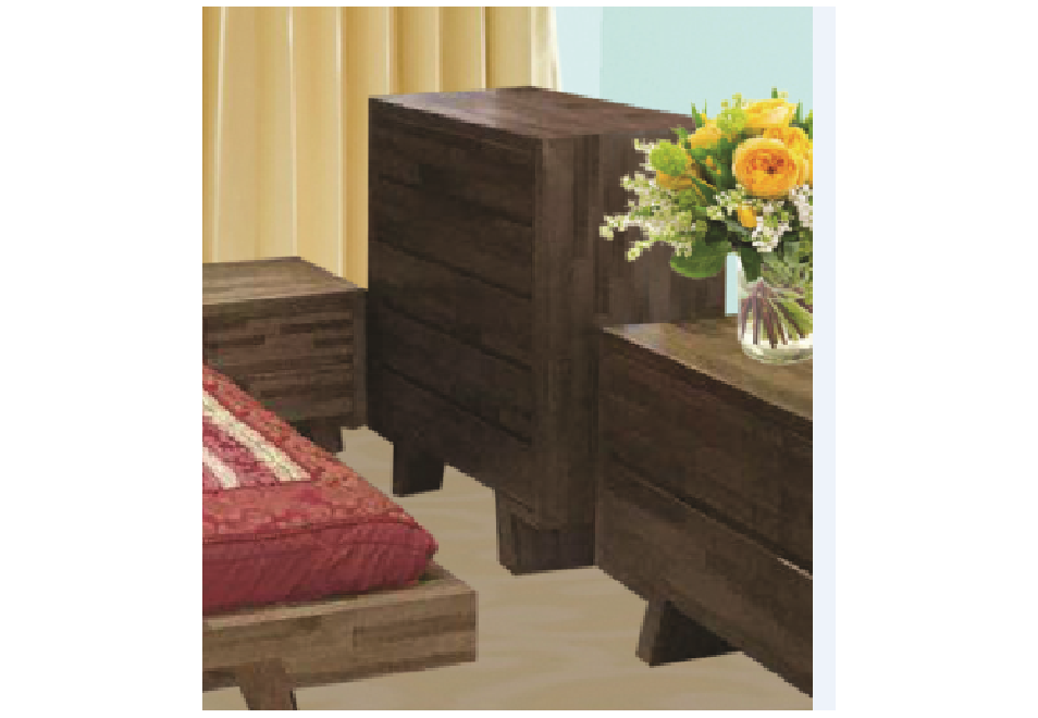 SUSAN (AUSSIE MADE) KING 4 PIECE (TALLBOY) BEDROOM SUITE - TASSIE OAK COMBINATION - ASSORTED COLOURS AVAILABLE