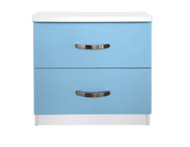 ICICLE SINGLE OR KING SINGLE 3 PIECE (TALLBOY) BEDROOM SUITE - NATURAL / BLACK