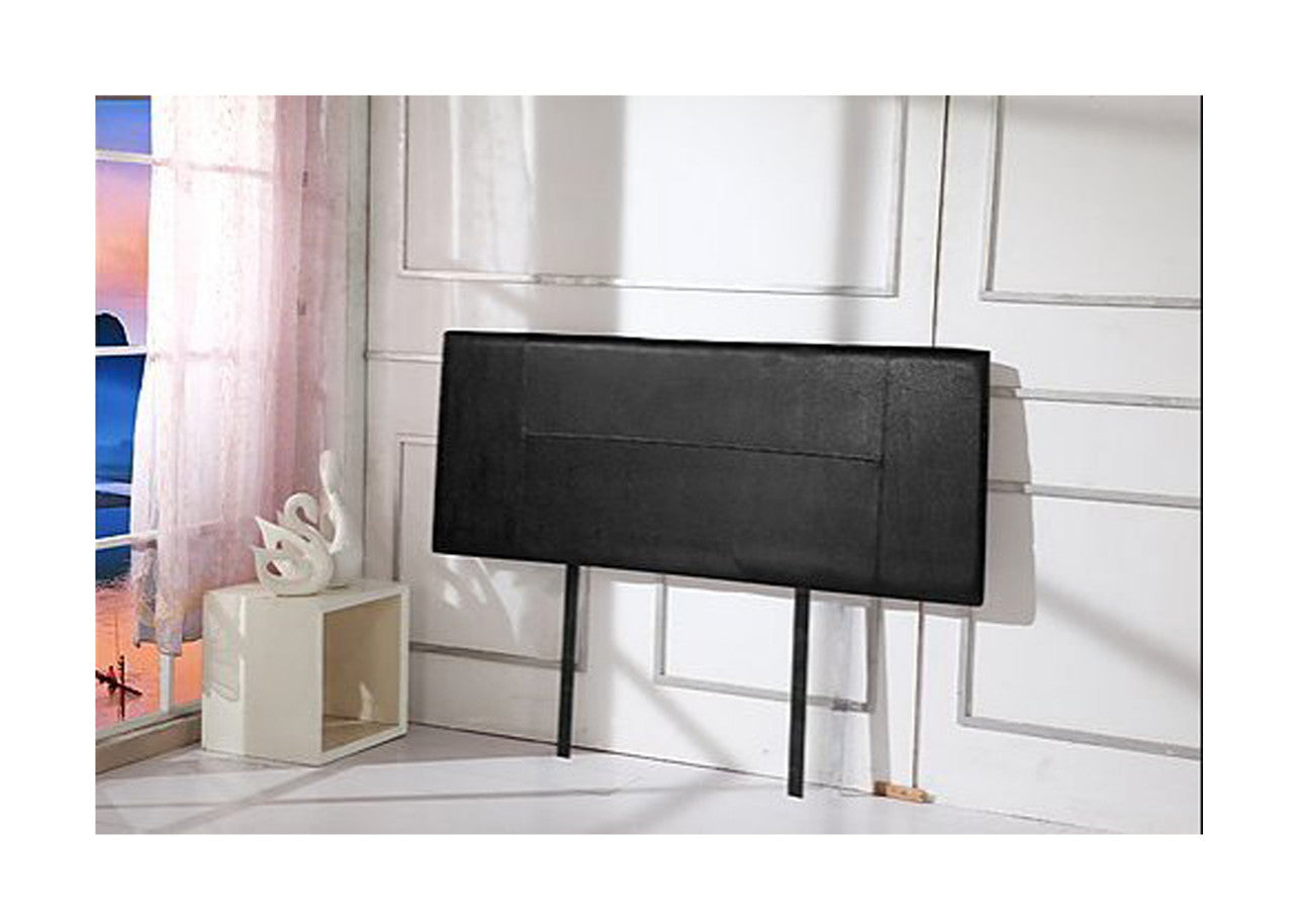 DOUBLE LEATHERETTE BEDHEAD (ING-HB-04/05/06) - BROWN, BLACK OR WHITE