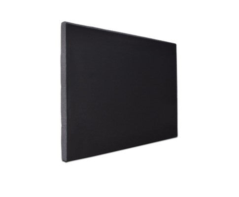 UNLA KING FABRIC BEDHEAD ONLY - DARK GREY