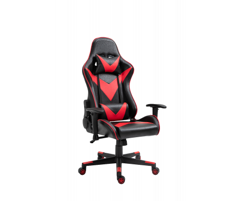 AGNELLE RECLINING OFFICE COMPUTER GAMING CHAIR - BLACK & RED