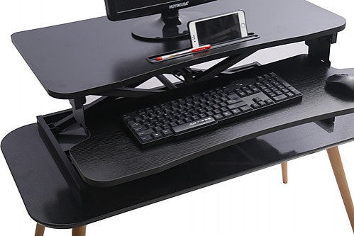 BRANDO ADJUSTABLE STANDING DESK ONLY - BLACK