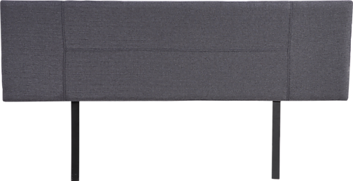 KING LEONIE LINEN FABRIC HEADBOARD BEDHEAD - GREY
