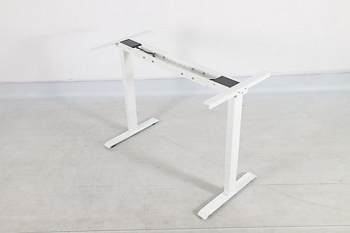 MADDOX ADJUSTABLE MOTORIZED STANDING DESK FRAME ONLY - BLACK/WHITE