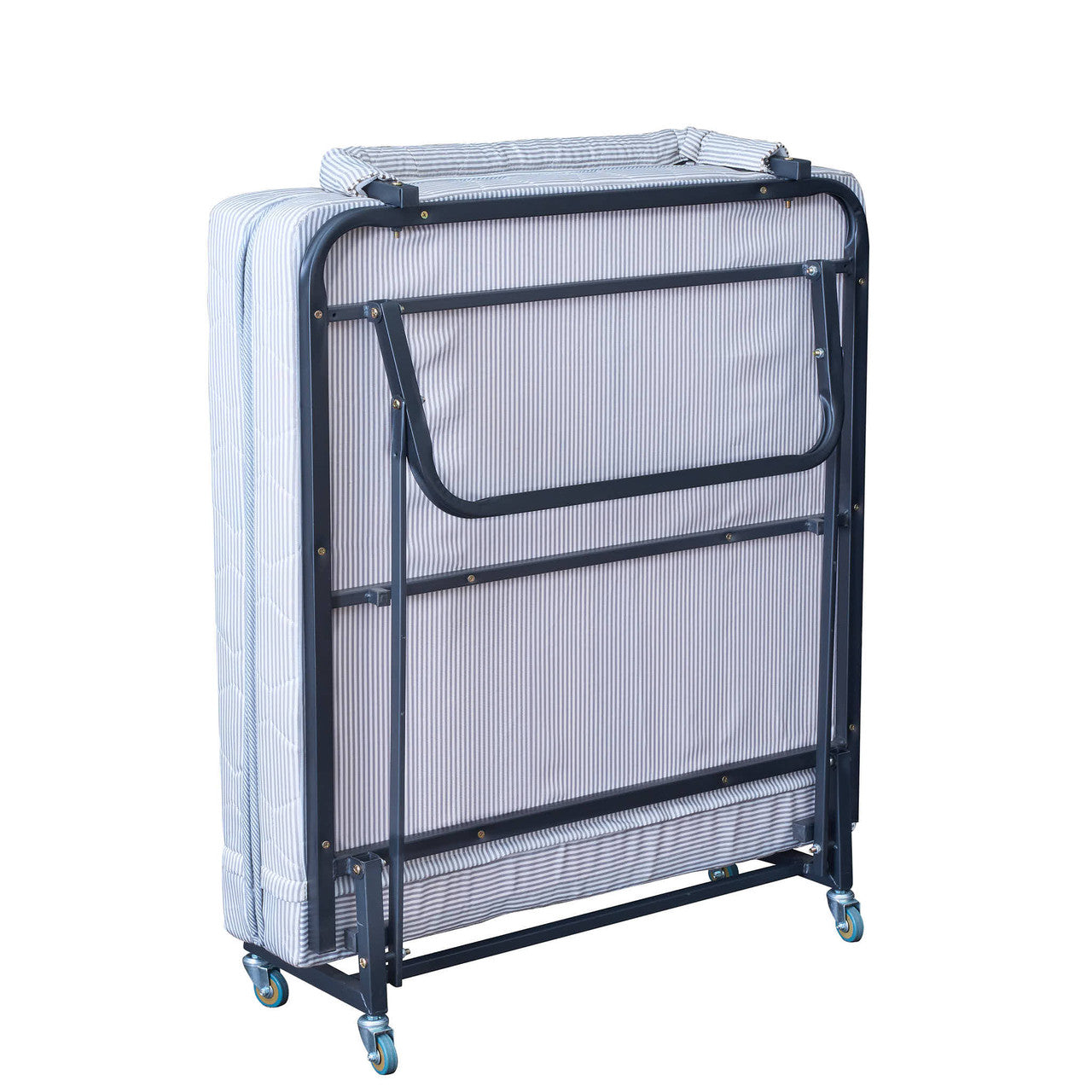 SINGLE FREDDY FOLDING BED INCLUDING 100MM HIGH DENSITY MATTRESS (MODEL-LZ-B105)