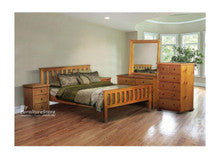SINGLE FEDERATION (AUSSIE MADE) BED WITH MATCHING FOOT END - ASSORTED COLOURS