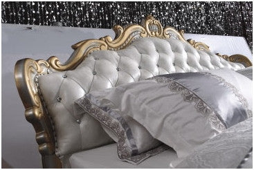 VAN DIRK KING 3 PIECE (BEDSIDE) BEDROOM SUITE WITH (#100 BEDSIDES) - LEATHERETTE - ASSORTED COLOURS