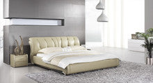 SANROMA KING 3 PIECE BEDSIDE BEDROOM SUITE (WITH #159 BEDSIDES) - LEATHERETTE - ASSORTED COLOURS
