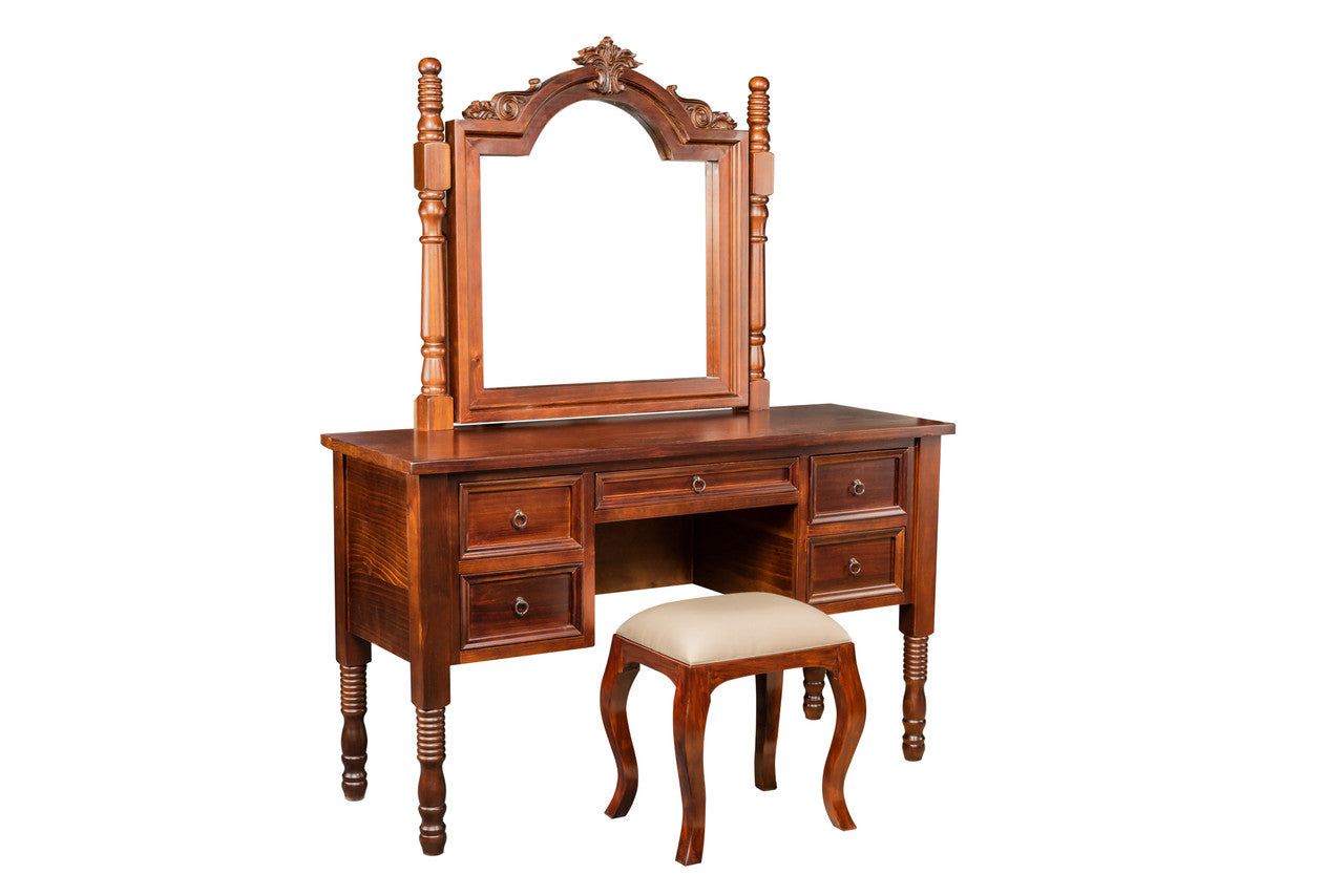 VAUCLUSE QUEEN 5 PIECE (DRESSER) BEDROOM SUITE - AS PICTURED