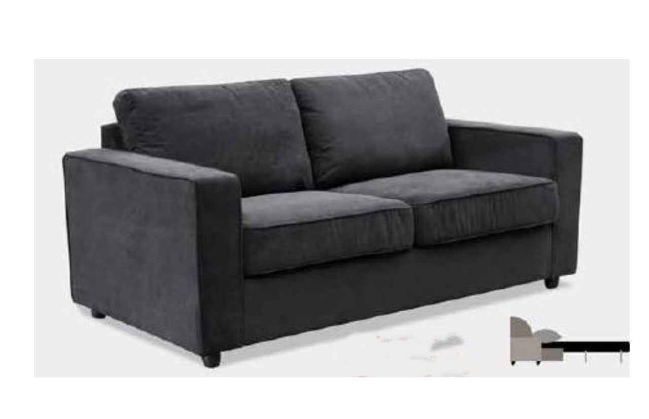 ALICE DOUBLE SOFA BED WITH INNERSPRING MATTRESS - ASSORTED COLOURS