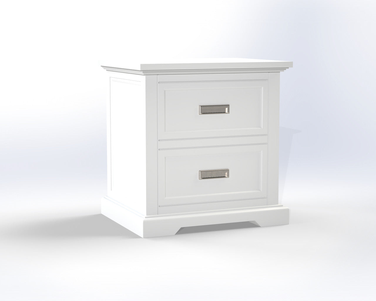 DOUBLE OR QUEEN HAMPTON (CUSTOM MADE) 6 PIECE (THE LOT) BEDROOM SUITE - ASSORTED COLOURS