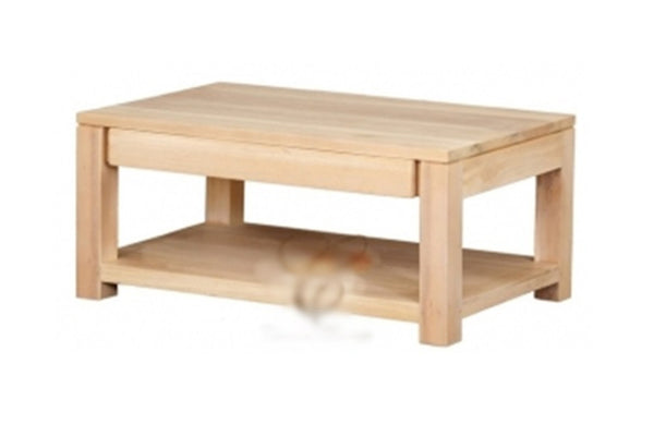 AMSTERDAM 2 DRAWER COFFEE TABLE (CT 002 TA) - 900(W) X 600(D) -WASHED