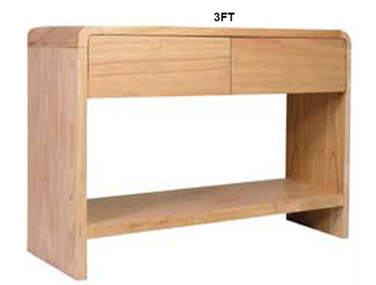 ANDRE (AUSSIE MADE) HALL/CONSOLE TABLE - TASSIE OAK COMBINATION - ASSORTED COLOURS - STARTING FROM $899