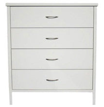 DALBY (CUSTOM MADE) 4 DRAWER TALLBOY 1060(H) X 930(W) - ASSORTED COLOURS