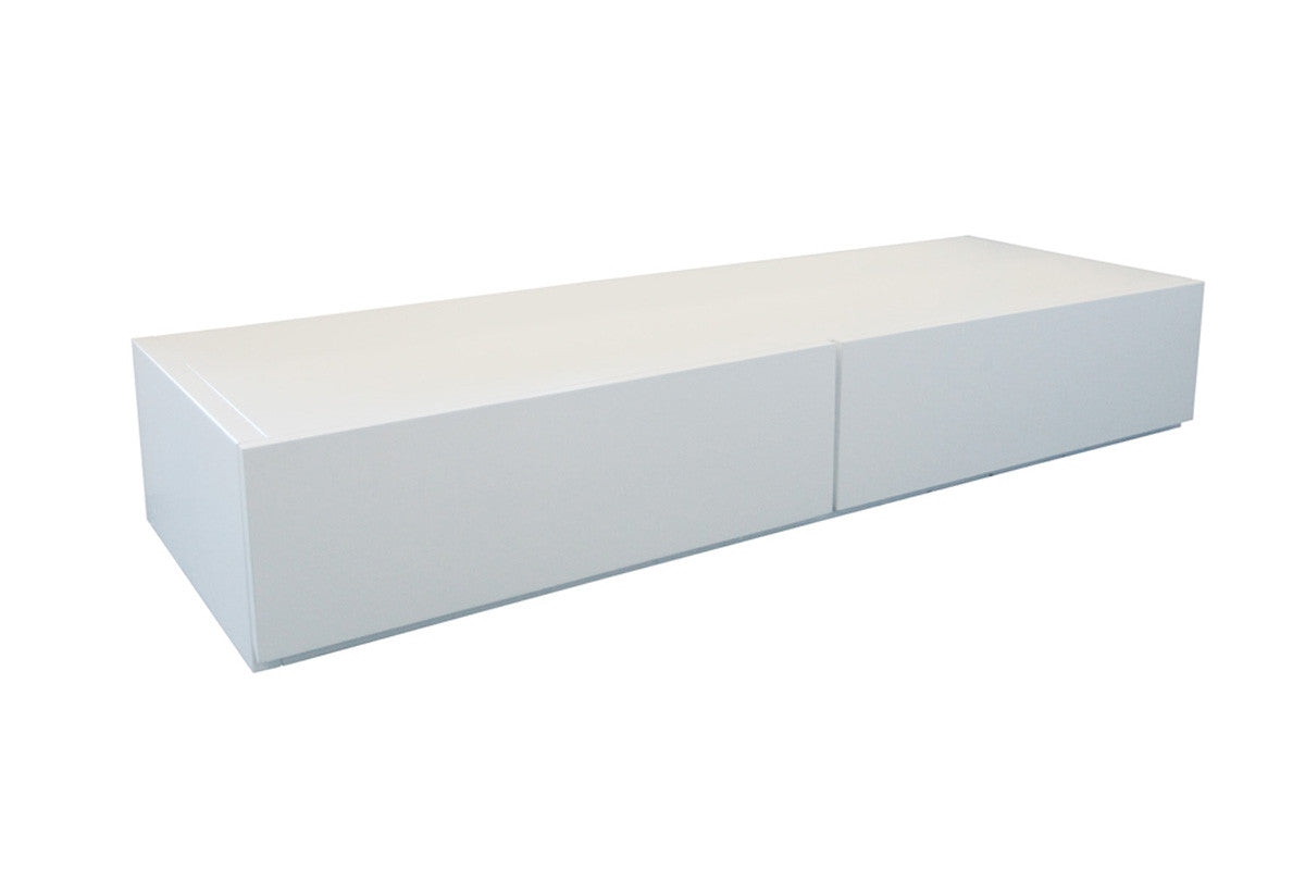 LINDA (2 DRAWER) UNDERBED STORAGE DRAWERS - 240(H) x 1460(W) x 480(D) - WHITE , DARK CHOCOLATE , BLACK OR WALNUT