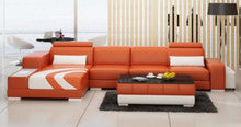 ZANADI BONDED LEATHER CHAISE LOUNGE ( MODEL-G1112C) - CHOICE OF LEATHER AND ASSORTED COLOURS AVAILABLE