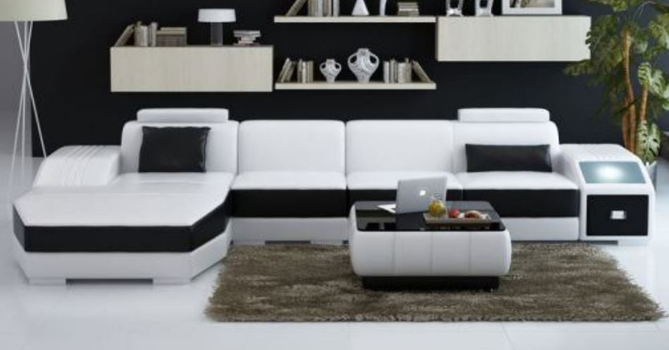 KATAWA BONDED LEATHER CHAISE LOUNGE ( MODEL-G1107C) - CHOICE OF LEATHER AND ASSORTED COLOURS AVAILABLE