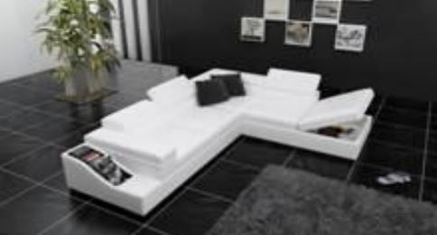 SANSANNAH (IV) LEATHER CORNER LOUNGE (MODEL- G1070) - CHOICE OF LEATHER AND ASSORTED COLOURS AVAILABLE