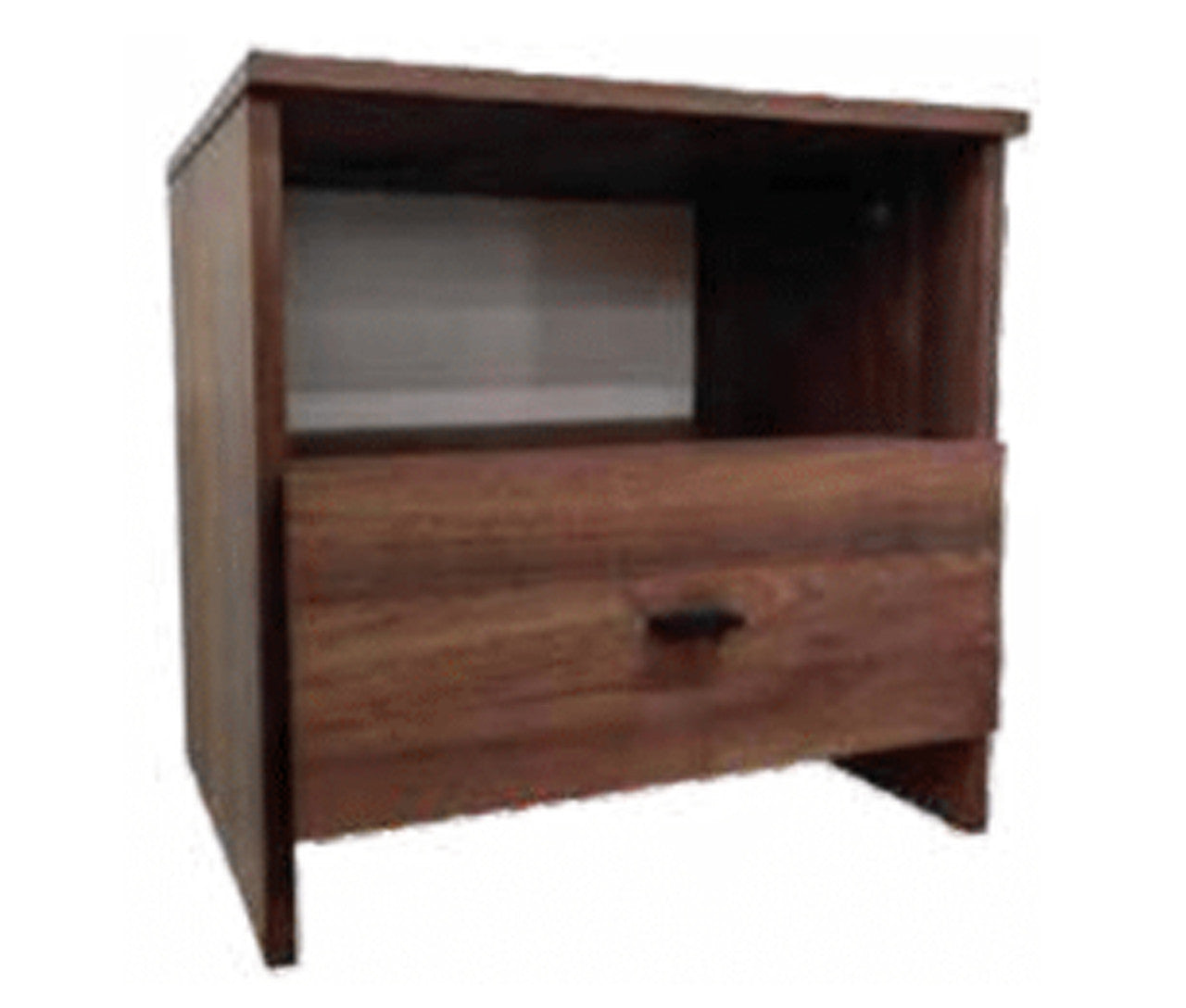 SABRINA 1 DRAWER BEDSIDE TABLE - WALNUT