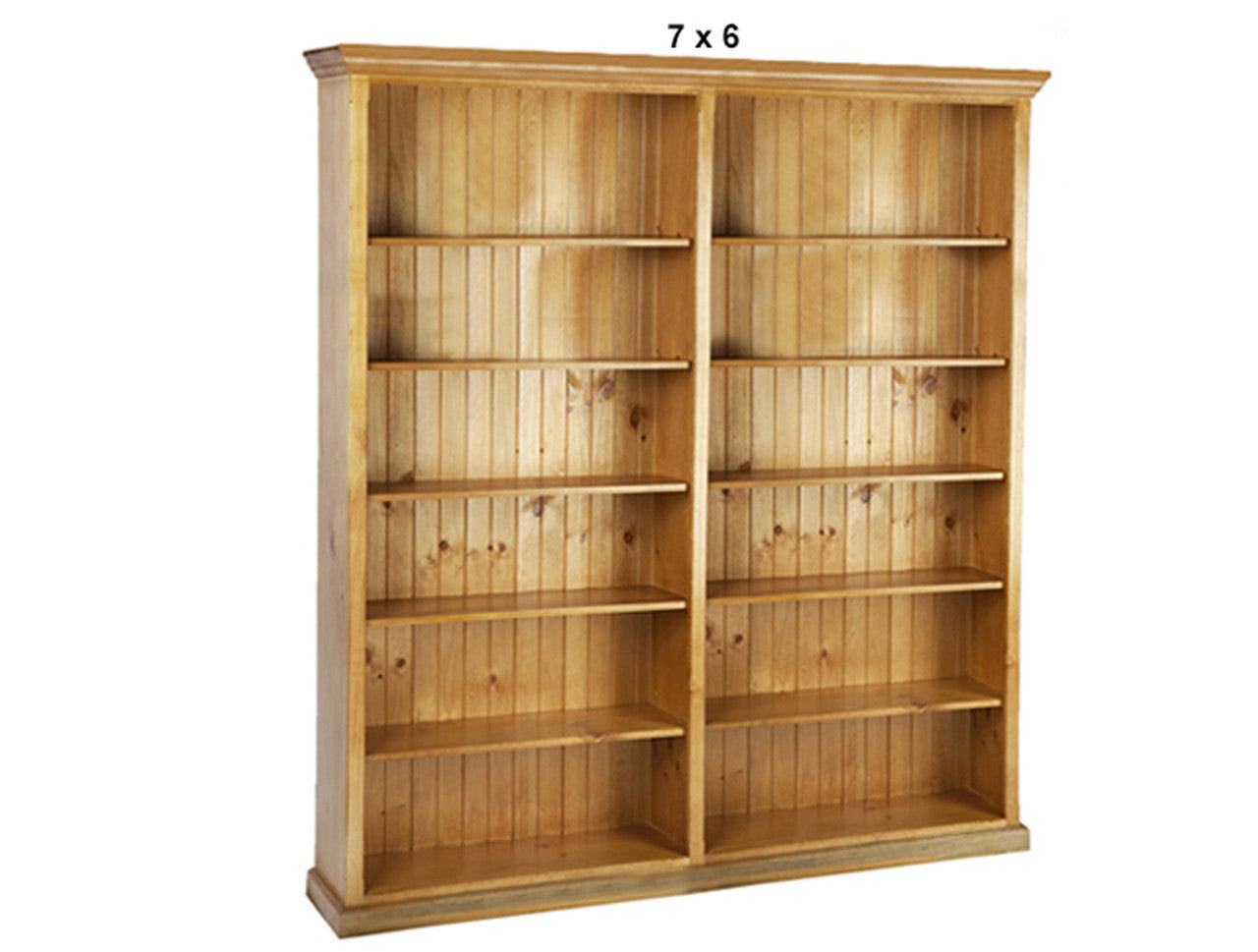 ANTALYA COLONIAL (AUSSIE MADE) BOOKCASE - (3 SECTIONS) PIGEON PAIRED COLLECTION - ASSORTED STAINED COLOURS - STARTING FROM $1199