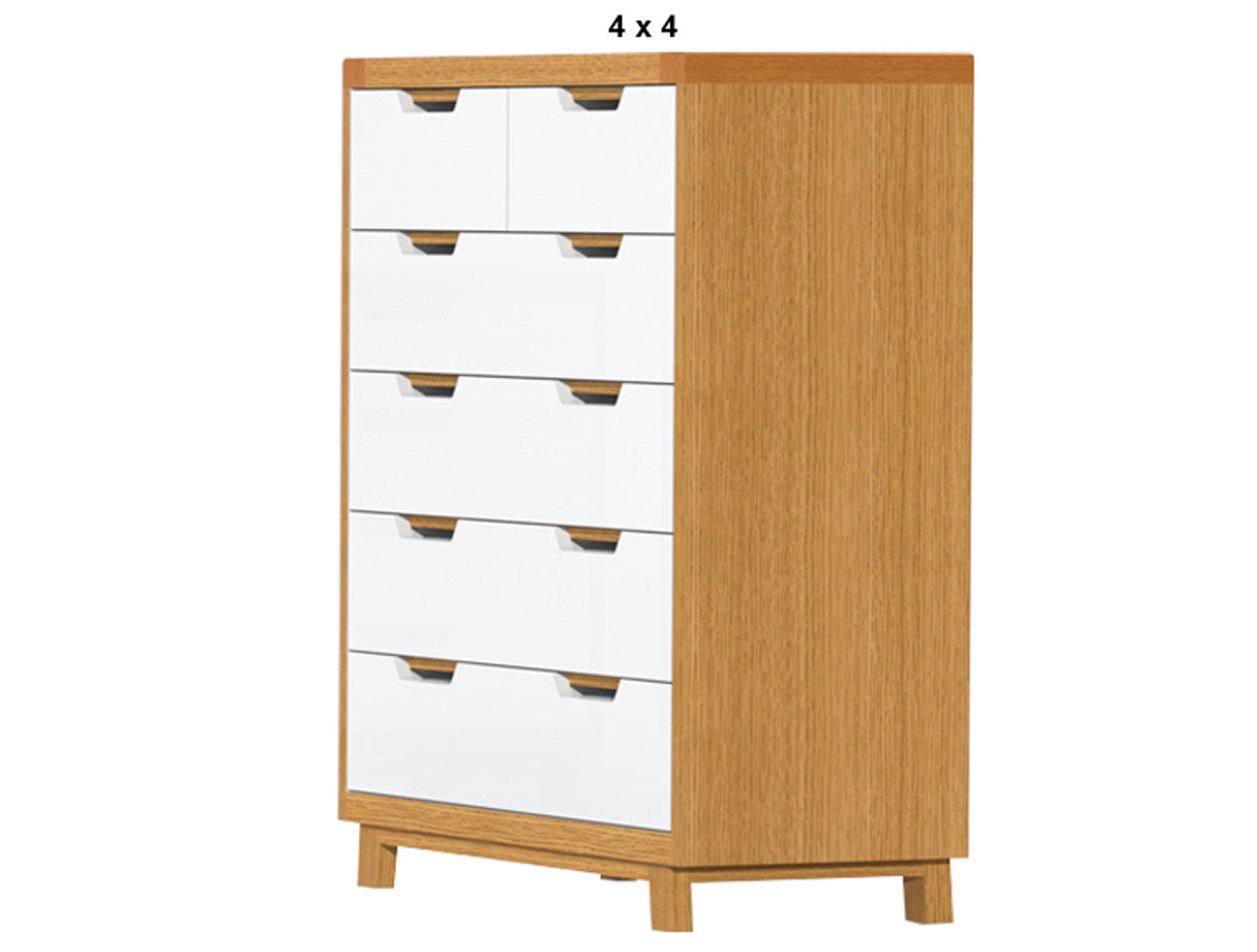 AVALON (AUSSIE MADE) 6 DRAWER TALLBOY COLLECTION - TASSIE OAK / CUSTOM-WOOD COMBINATION - ASSORTED STAINED / PAINTED COLOURS - STARTING FROM $1699
