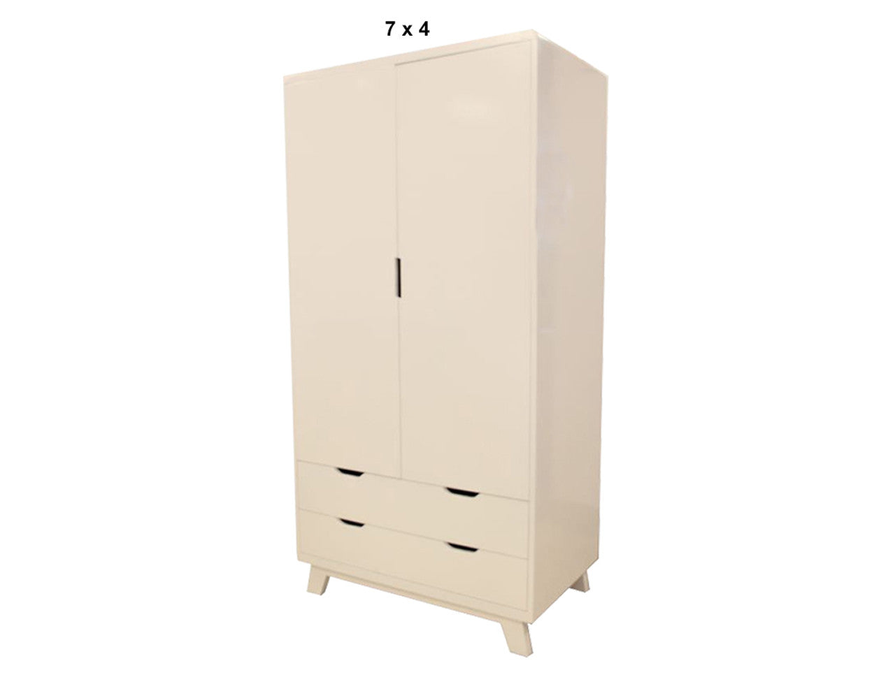 AVALON (AUSSIE MADE) 2 DOOR / 2 DRAWER WARDROBE COLLECTION - ASSORTED PAINTED COLOURS - STARTING FROM $1299