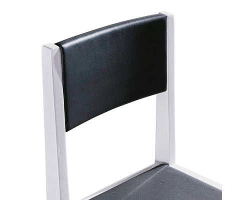 KELBY (SET OF 2) LEATHERETTE DINING CHAIR - BLACK & WHITE