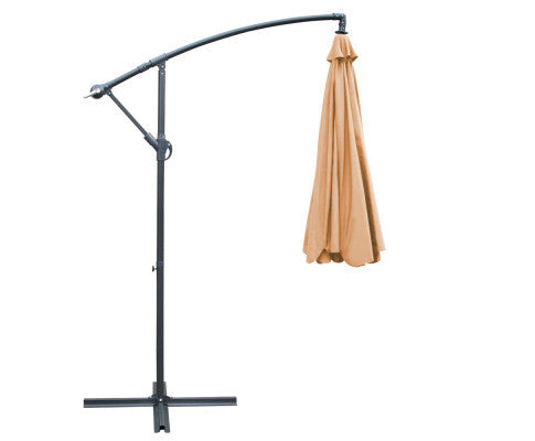 WISTERIA OUTDOOR UMBRELLA- BEIGE