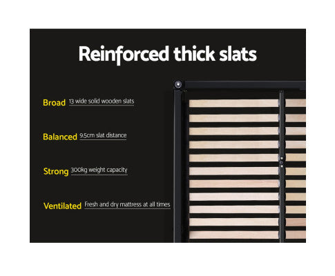 KING HARLEY FABRIC BED - GREY