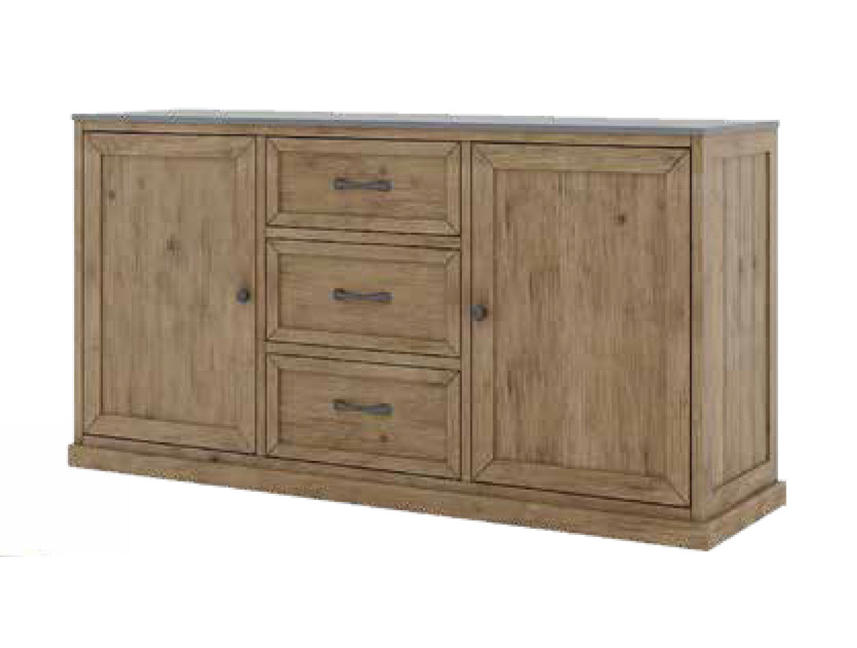 PALMER 2 DOOR/ 3 DRAWER BUFFET - AS PICTURED
