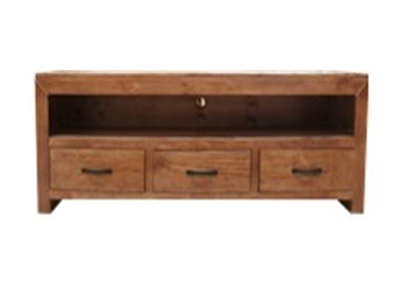 FRANK ENTERTAINMENT UNIT(2) WITH 3 DRAWERS (MODEL 6-18-1-14-11) - 420(H) x 1720(W) - BALTIC (#503)