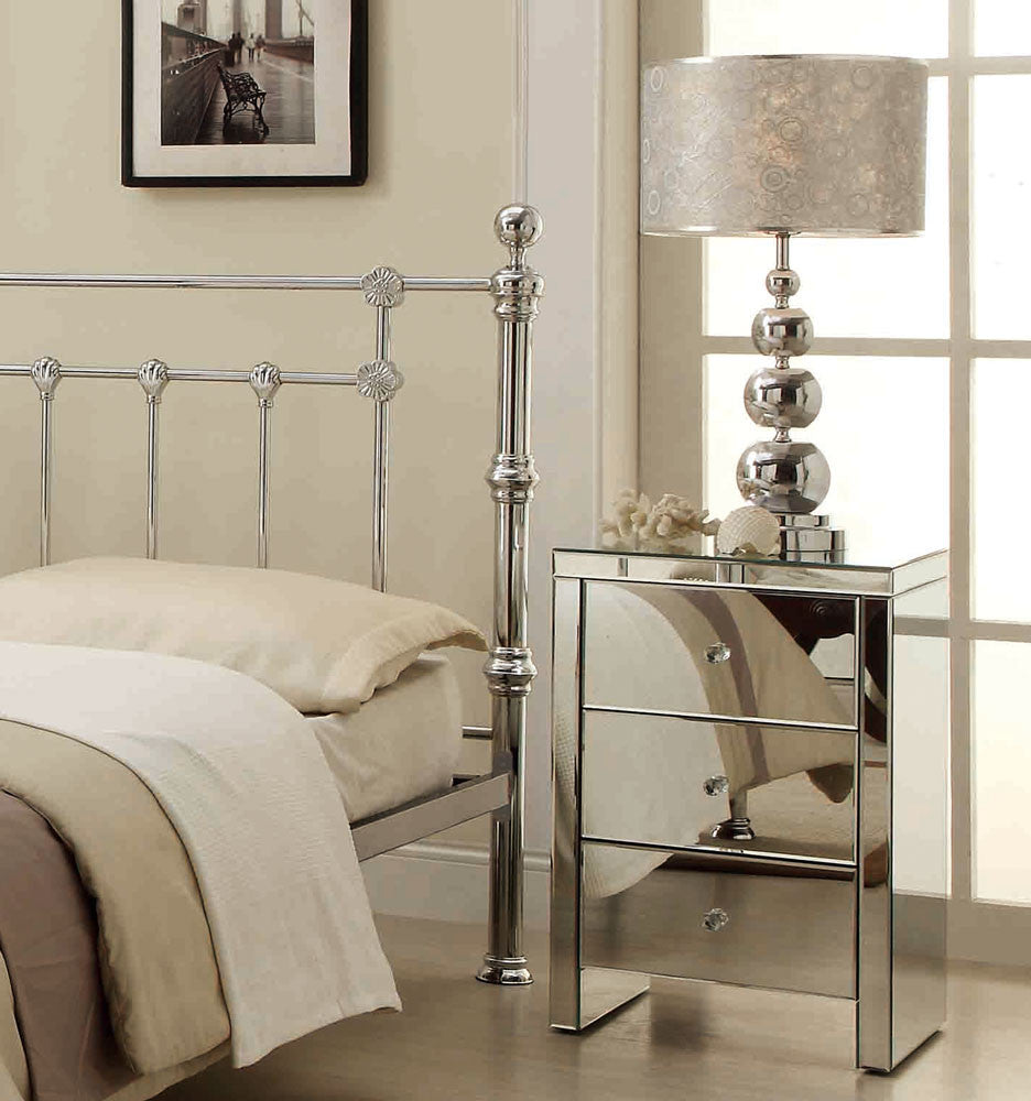 MONACO (BE-828) BEDSIDE - CLEAR MIRROR