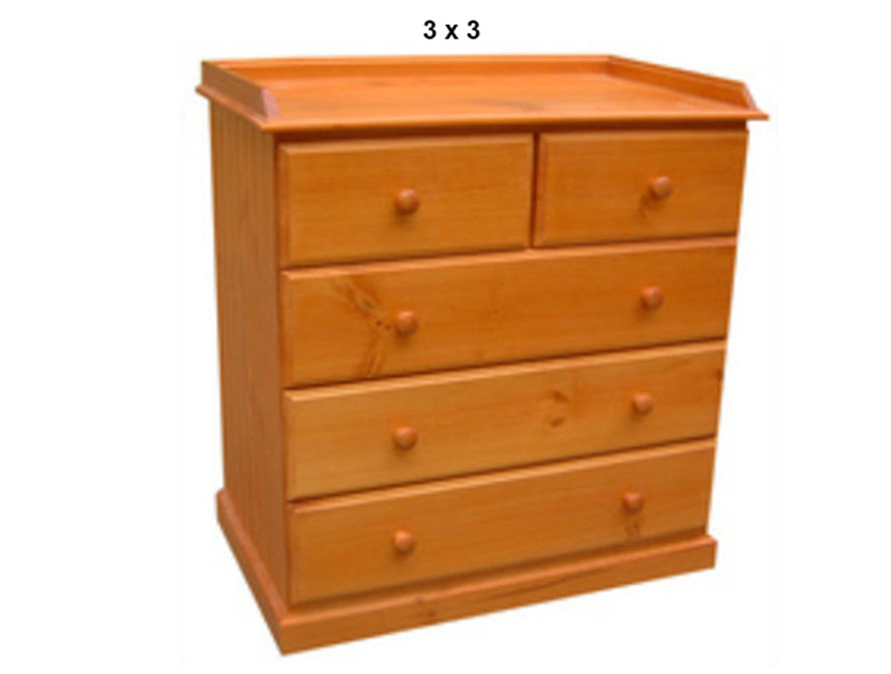 KIDDLES (AUSSIE MADE) CHANGE TABLE WITH 5 DRAWERS COLLECTION - ASSORTED STAINED COLOURS - STARTING FROM $899